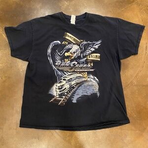 Bob Seger 2017 Runaway Train Tour Eagle T-Shirt